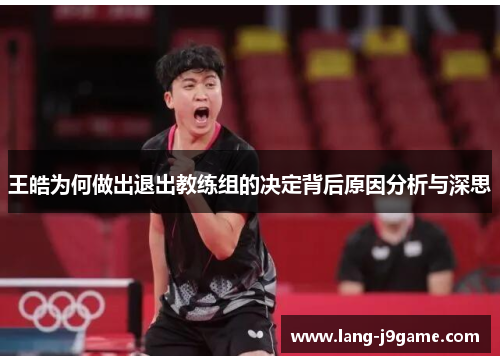 王皓为何做出退出教练组的决定背后原因分析与深思