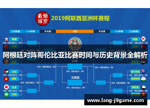 阿根廷对阵哥伦比亚比赛时间与历史背景全解析 阿根廷对阵哥伦比亚比赛时间与历史背景全解析